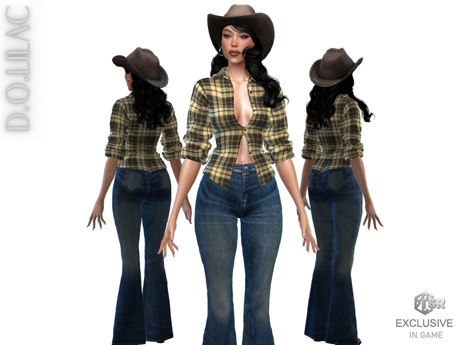 Галерея мода Сет одежды Wildwood Charm Set #1